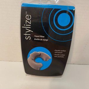 Stylize Travel Pillow Double Comfort with pouch ( B1)